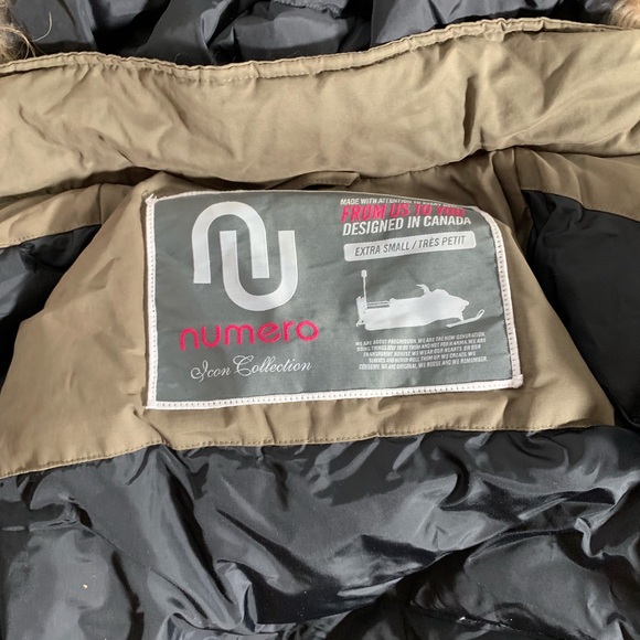 Numero winter down feathers coat - Picture 7 of 14